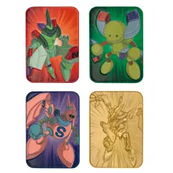 Yu-Gi-Oh! Limited Edition Magnet Warrior Ingot Set of 4 - Image 1