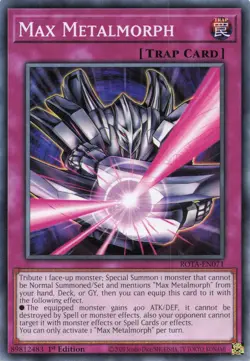Yugioh ROTA-EN071 - Max Metalmorph - Common - Image 1