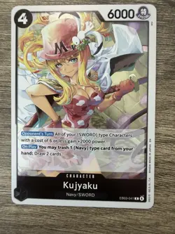 Kujyaku EB03-041 - One Piece TCG: Heroines Edition - Rare Foil - English - Image 1