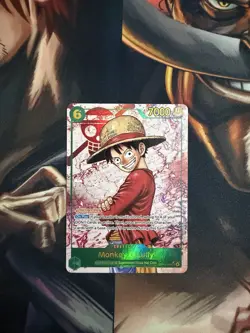 One Piece TCG Monkey.D.Luffy Secret Alt Art OP13-118 NM/M - Image 1