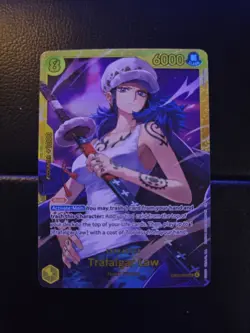 Bandai Trafalgar Law One Piece CCG Foil Character EB03-062 6000 Rush Heroines - Image 2