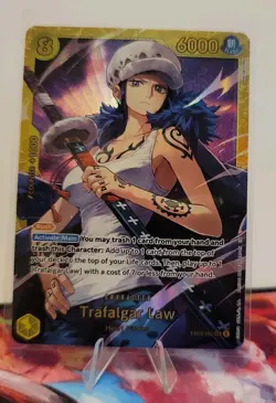 Trafalgar Law (SEC) One Piece English EB03-062 Heroines Edition In Hand NM - Image 1