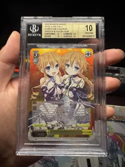Weiss Schwarz Date A Live Vol.2 Kaguya & Yuzuru SP Foil Signed BGS 10 English - Image 1