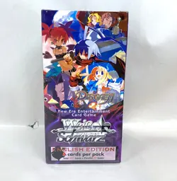 Weiss Schwarz Disgaea Booster Box - ENGLISH - SEALED - Image 1