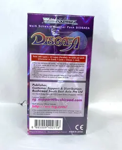 Weiss Schwarz Disgaea Booster Box - ENGLISH - SEALED - Image 4