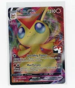 Victini VMAX Play! Stamped Prize Pack Series 1 Pokemon Card Near Mint - Image 1