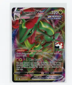 Rayquaza VMAX Play! Stamped Prize Pack Series 1 Pokemon Card Near Mint - Image 1
