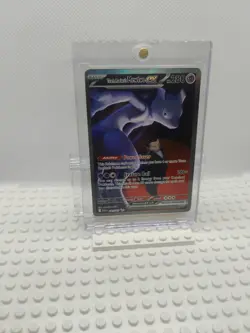Team Rocket's Mewtwo EX Full Art Holo Ultra Rare Pokemon Card 281/217 280HP 160+ - Image 2