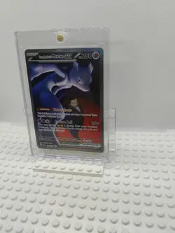 Team Rocket's Mewtwo EX Full Art Holo Ultra Rare Pokemon Card 281/217 280HP 160+ - Image 3