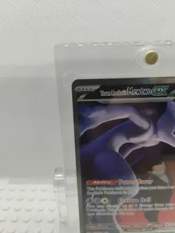 Team Rocket's Mewtwo EX Full Art Holo Ultra Rare Pokemon Card 281/217 280HP 160+ - Image 4