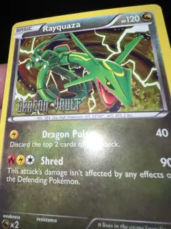 Rayquaza Lot Pokemon Card Collection Stamped Vintage Holos Dragon Vault 11/20 - Image 4