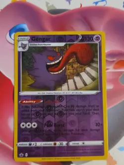 Gengar 057/198 Reverse Holo Pokemon Card | Chilling Reign SWSH06 - Image 1