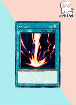 Yu-Gi-Oh! - Raigeki SDBT-EN025 1st Edition Karte Trading Card TCG Englisch - Image 1