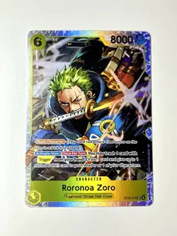 One Piece Roronoa Zoro ST29-014 SR Card Egghead Starter Deck English - Image 1