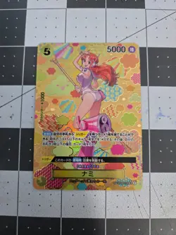 Nami SR OP08-106 SP Emperors in the New World Japanese ONE PIECE Card NM - Image 1