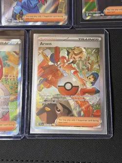 Pokemon Full Art Trainer Card Lot Includes 5 Pack-fresh Full Art Cards NM - Image 2