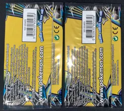 Pokemon TCG Lost Thunder 3-Card Booster Packs (2) Factory Sealed - Image 2