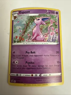 Espeon Promo SWSH: Sword & Shield Promo Cards SWSH174 LP - Image 1