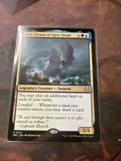 Magic the Gathering TCG - Aesi, Tyrant of Gyre Strait (Mythic Card) - Image 1