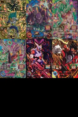 Dragon Ball Heroes Vegeta Hit Kale Dyspo Janemba Jiren BM12 BM11 BM10 Card Lot - Image 1