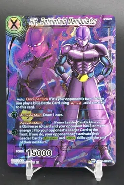 Dragon Ball Super Card Game Hit, Battlefield Manipulator BT15-033 SPR - Image 1