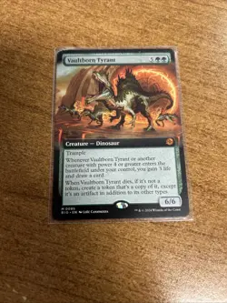 Vaultborn Tyrant (Extended Art) Outlaws of Thunder Junction: the Big Score NM-M - Image 1