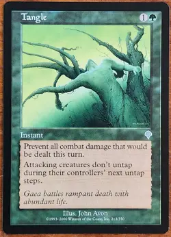 Tangle MtG Invasion LP Regular Magic The Gathering - Image 1