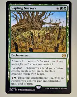 Sapling Nursery - Lorwyn Eclipsed #192 Rare - Mint, Pack Fresh - MtG - Image 1