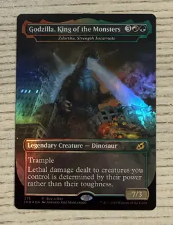 Godzilla, King of the Monsters - Zilortha, Strength Incarnate Buy-A-Box MTG 275 - Image 1