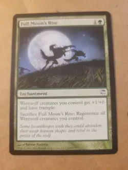 Full Moon's Rise (180) Innistrad MTG Magic the Gathering Green LP BULK DISCOUNT - Image 1