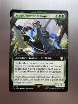Arwen, Weaver Of Hope - 118 - MTG: Lord of the Rings - Extended Art - Regular - Image 1