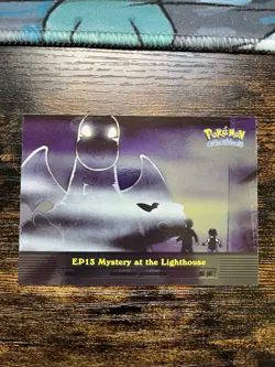 2000 TOPPS POKEMON TV ANIMATION SER 2 #EP13 MYSTERY AT THE LIGHTHOUSE HOLO - Image 1