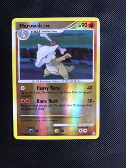 Pokemon Marowak - 63/146 - Uncommon Reverse Holo Diamond & Pearl: Legends LP - Image 1