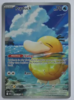 Pokemon TCG English Ascended Heroes Psyduck Illustration Rare 226/217 - NM - Image 1