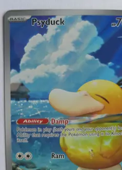 Pokemon TCG English Ascended Heroes Psyduck Illustration Rare 226/217 - NM - Image 2