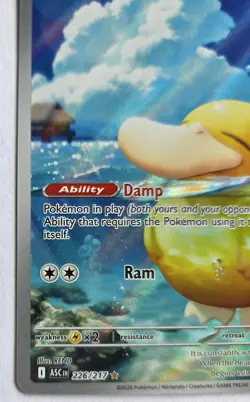 Pokemon TCG English Ascended Heroes Psyduck Illustration Rare 226/217 - NM - Image 4