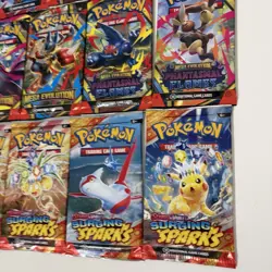 (lot Of 14) TCG POKEMON BOOSTER PACKS FACTORY SEALED DESTINED/MEGA/PHANTASMAL - Image 3