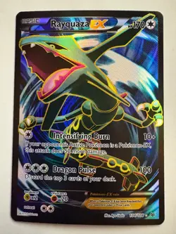Rayquaza EX (104 Full Art) 104/108 XY - Roaring Skies Pokemon TCG - Image 1