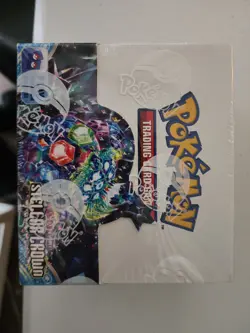Pokemon TCG Scarlet & Violet Sv07 Stellar Crown Booster Box Case Sealed - Image 1