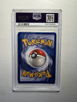 1999 Pokemon Fossil Moltres Holo 1st Edition PSA 7 - Image 2
