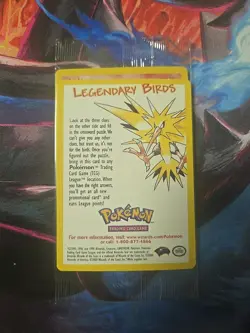 Pokemon Moltres Black Star Promo #21 – Legendary Birds – WotC – Factory Sealed - Image 1