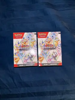One box of Pokemon Scarlet and Violet Prismatic Evolution Booster Bundle Sealed - Image 1