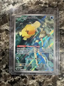 Pokemon TCG Misty's Psyduck Destined Rivals illustration Rare 193/182 - Image 3