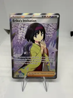 Erika's Invitation SV: Scarlet & Violet 151 Pokemon #196/165 Ultra Rare NM - Image 1