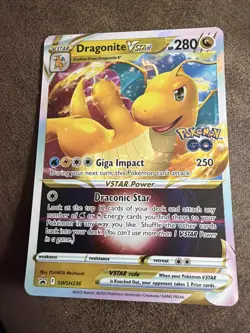 Dragonite VSTAR SWSH236 Pokemon Black Star Promo Holo - Image 1