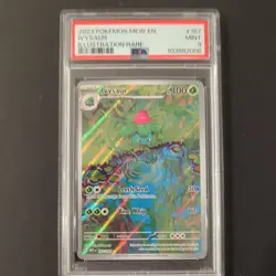 Pokemon Ivysaur 167/165 Illustration Rare S&V EN-Mew 151 #167 MINT PSA 9 - Image 2