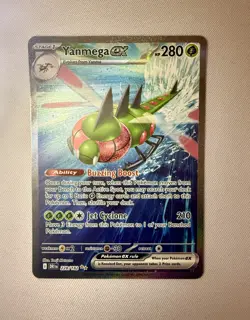 Yanmega EX 228/182 Destined Rivals Pokemon TCG Secret Illustration Rare NM - Image 1