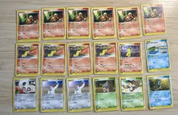 Pokemon EX Sandstorm 2003 Lot (18) – Growlithe x5, Cyndaquil Line – LP + 4 HP - Image 1