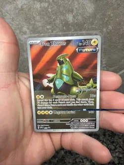 Iron Thorns 098 Pokemon TCG Scarlet & Violet Temporal Forces Black Star Promo - Image 1