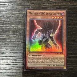 Masked HERO Dusk Crow (Super Rare) MZMU-EN014 - Image 1